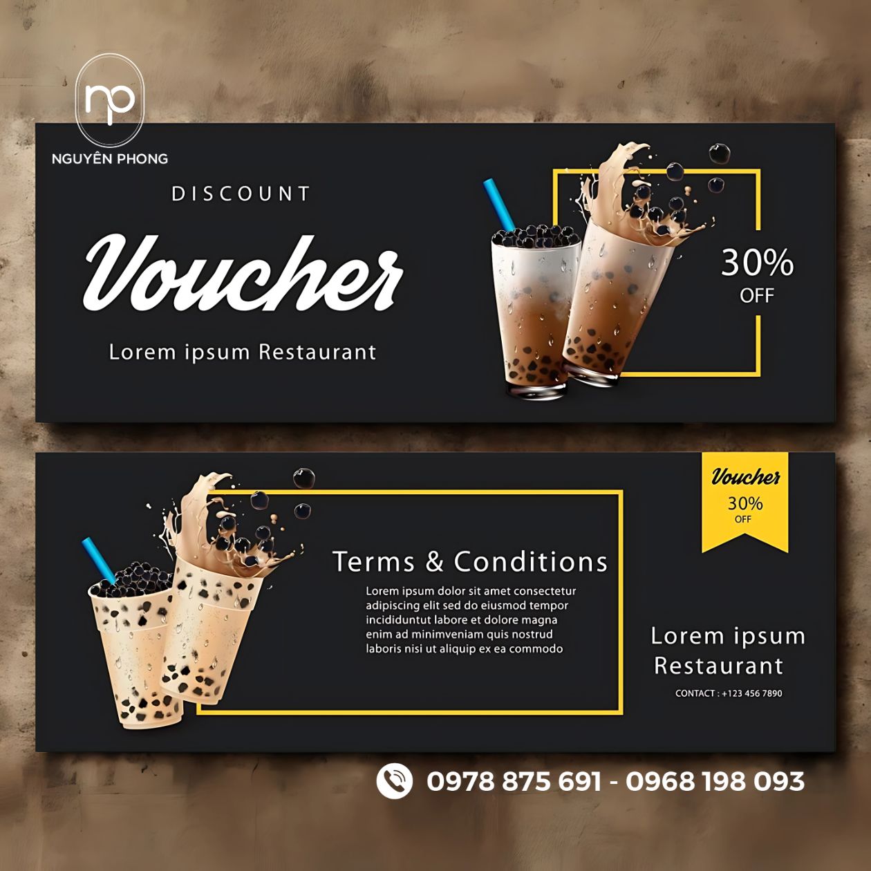Voucher trà sữa